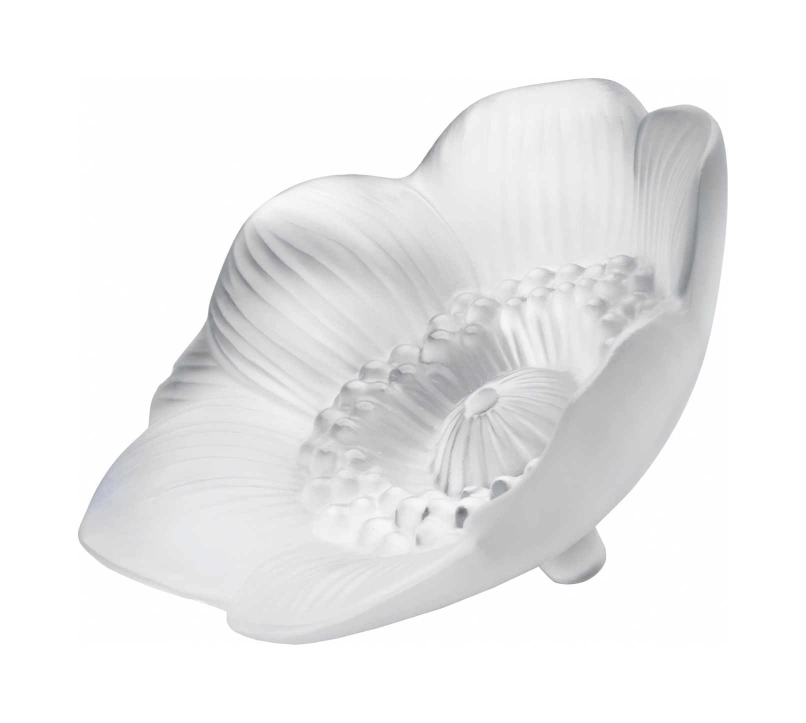 Статуэтка Anemone прозрачная, хрусталь