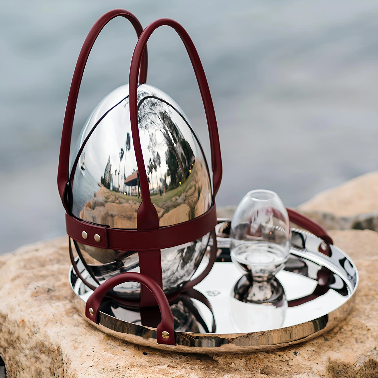 Держатель для набора столовых приборов MOOD кожа – 2