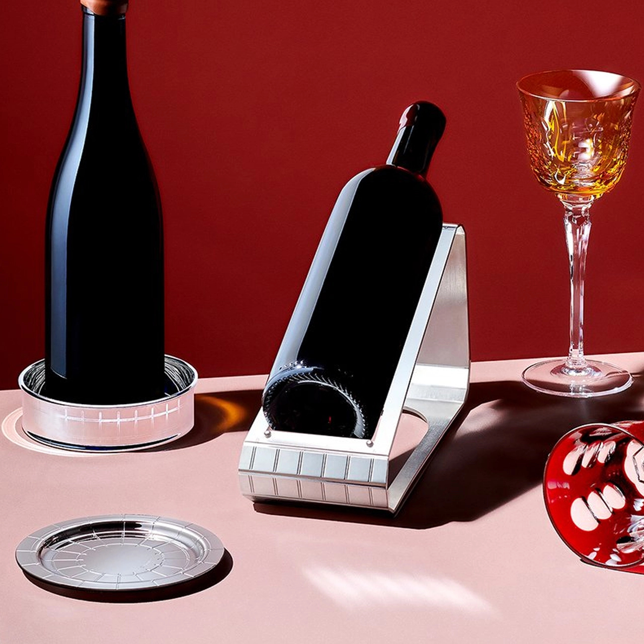 Подставка под графин GRAPHIK 13 см посеребрение – 2