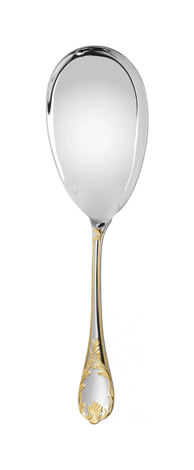 Половник сервировочный MARLY 24.8 см серебро, позолота – 2