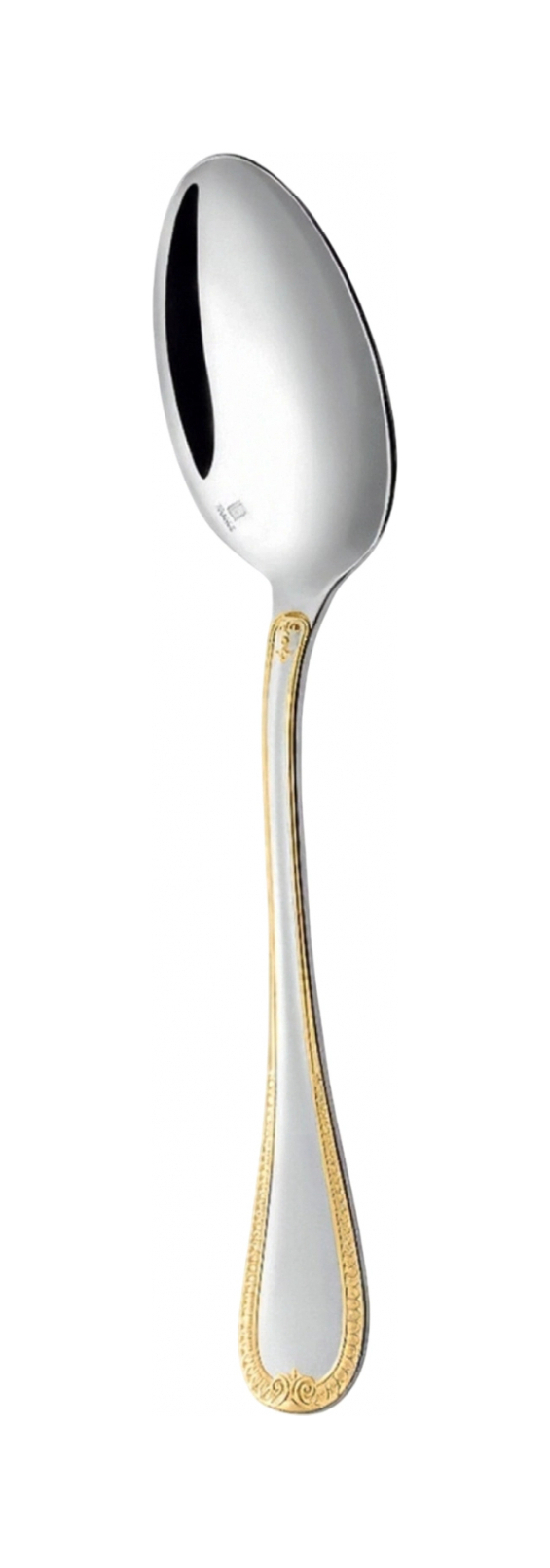 Ложка столовая MALMAISON 20.5 см серебро, позолота Christofle 01518002