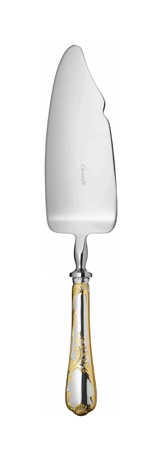 Лопатка для торта MARLY 27.5 см серебро, позолота – 2