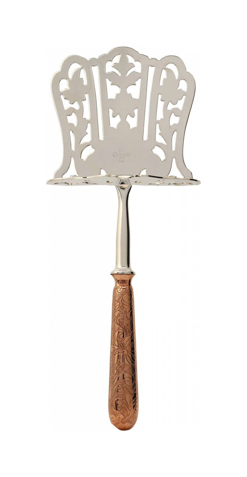 Лопатка сервировочная JARDIN D`EDEN 26.5 см серебро, розовое золото