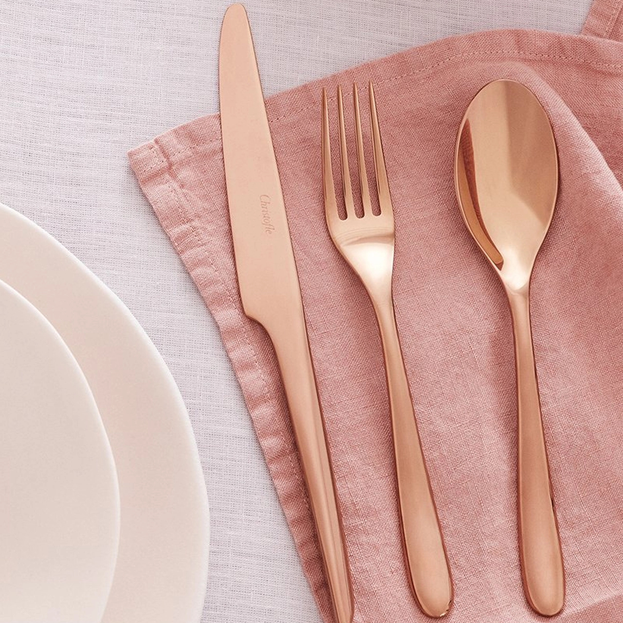 Нож десертный L`AME 21 см медь – 2