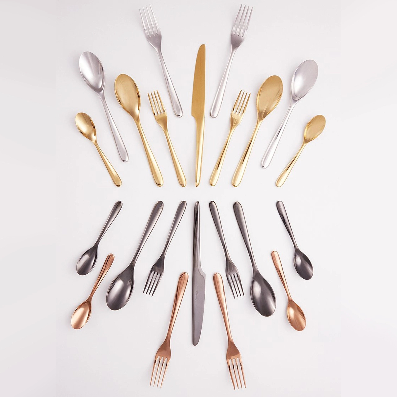 Ложка столовая L`AME 20.1 см медь Christofle 02327002