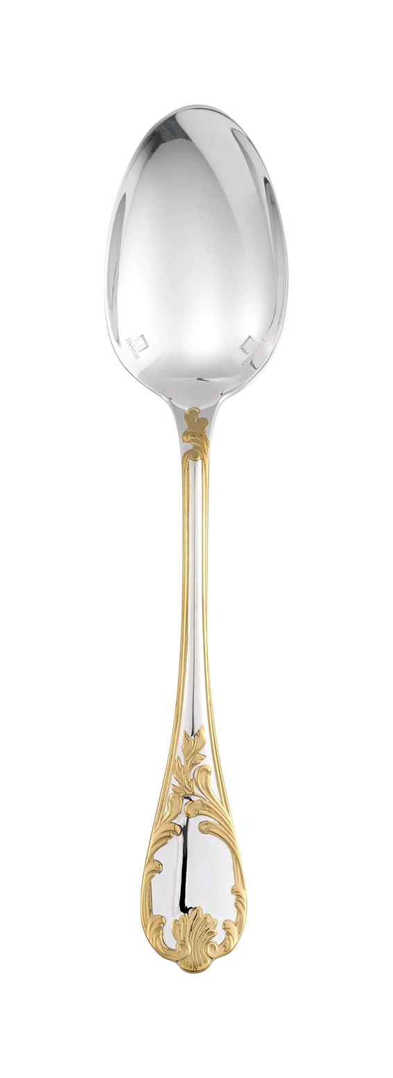 Ложка столовая MARLY 21 см посеребрение, позолота