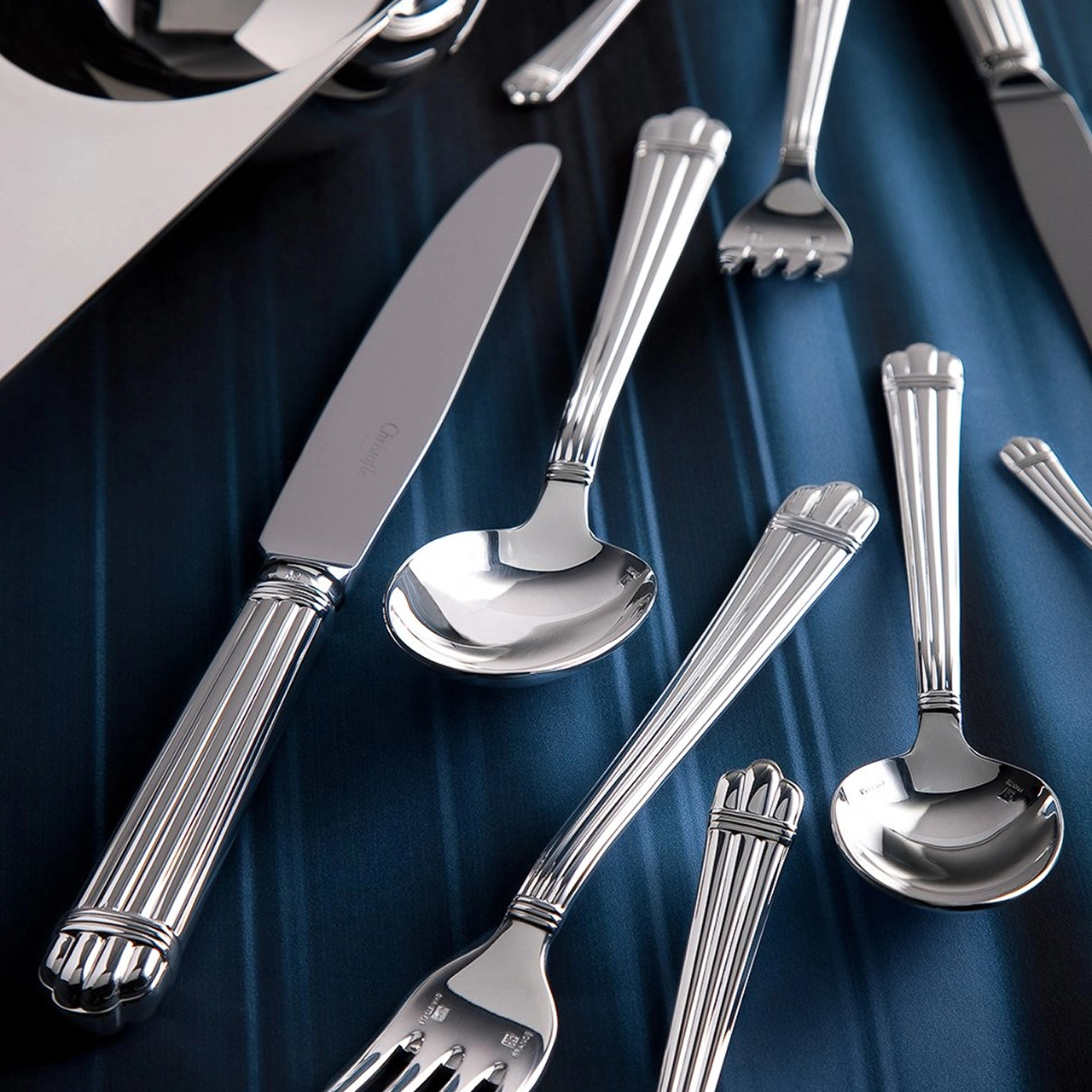 Ложка столовая ARIA 20 см посеребрение – 2