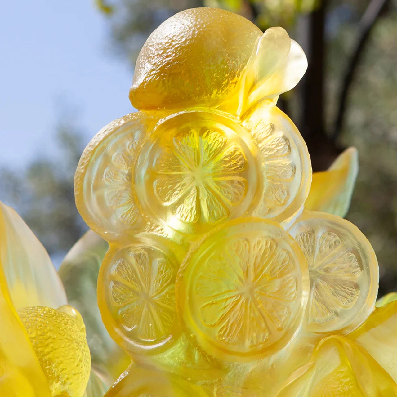 Ваза для цветов CITRUS MAGNUM 51 см хрусталь Daum 05835