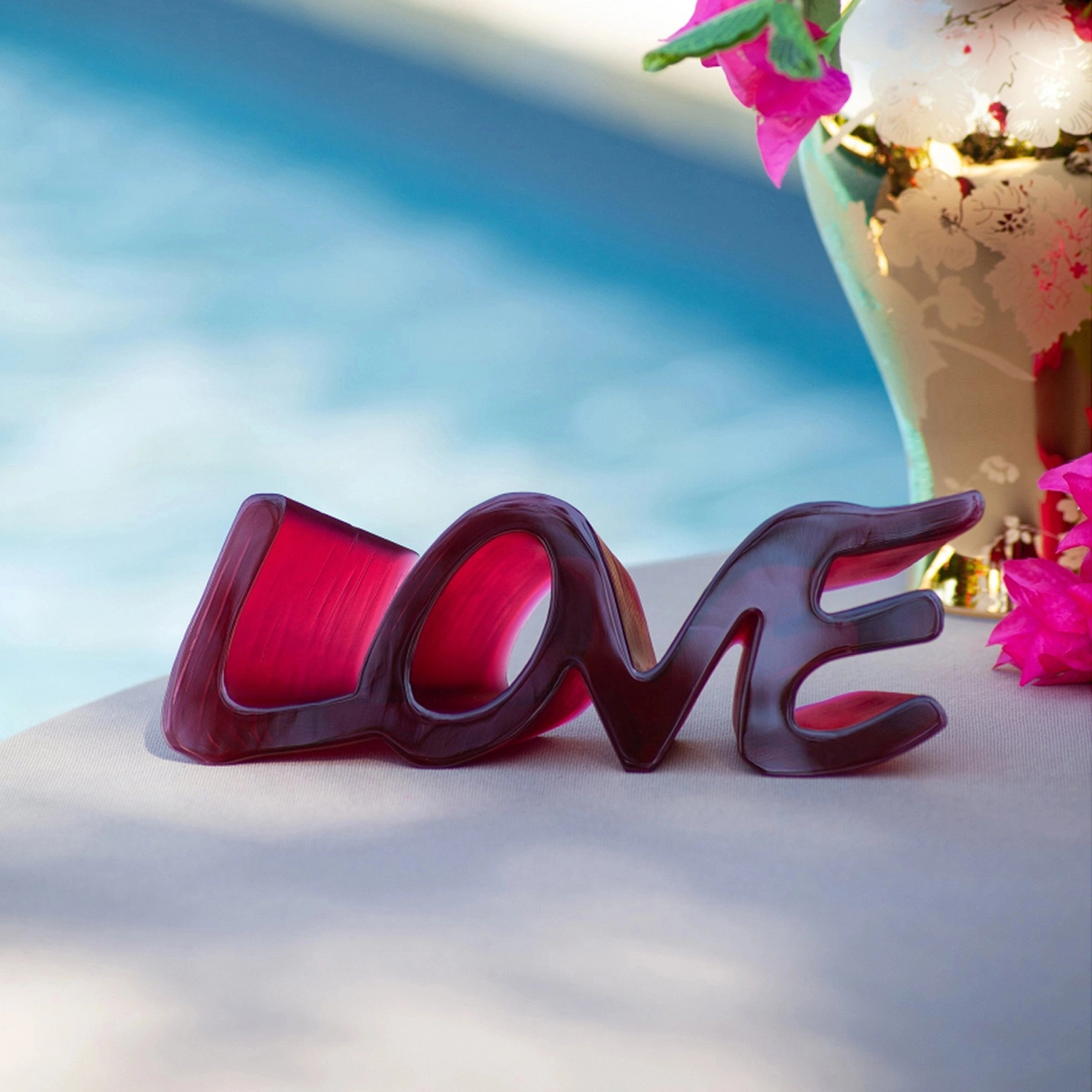 Скульптура TRUE LOVE 25 см хрусталь красная – 2