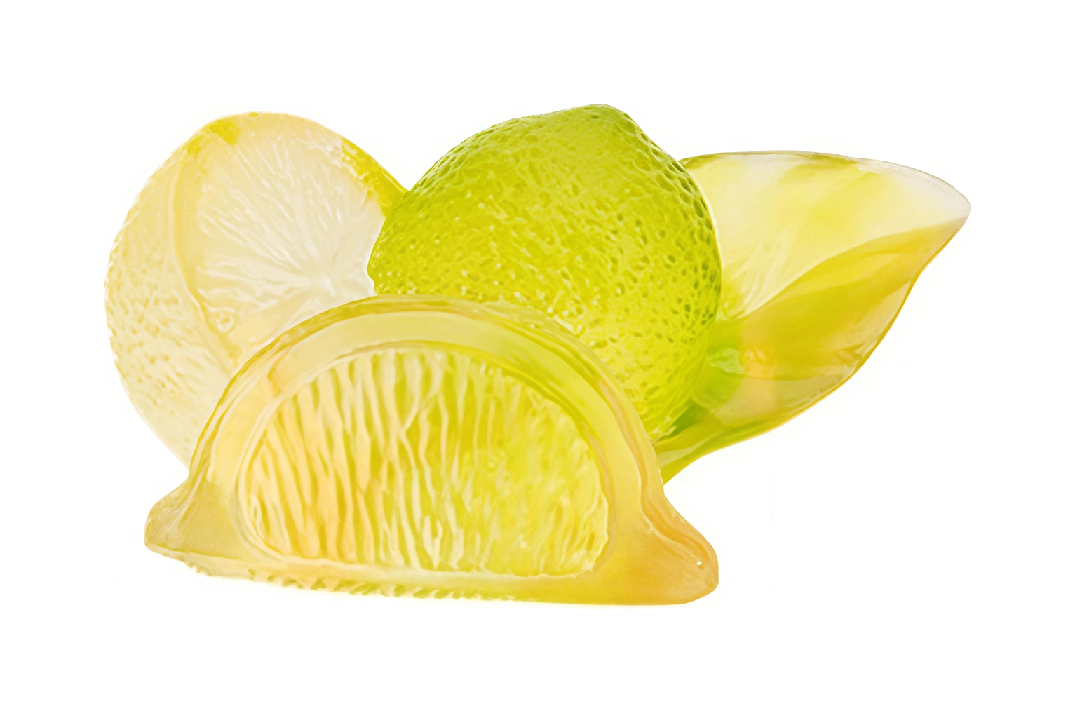 Скульптура CITRUS Лимоны 11 см хрусталь
