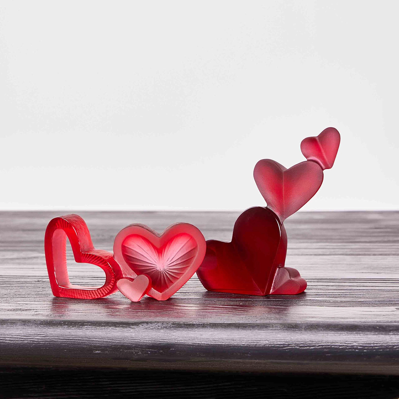 Скульптура VALENTINE HEART 12.3 см хрусталь красная Daum 05743