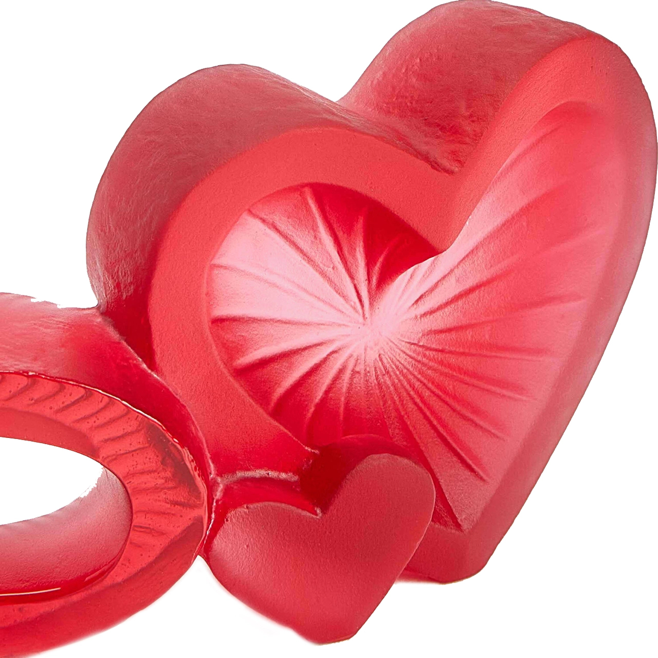 Скульптура VALENTINE HEART 12.3 см хрусталь красная Daum 05743