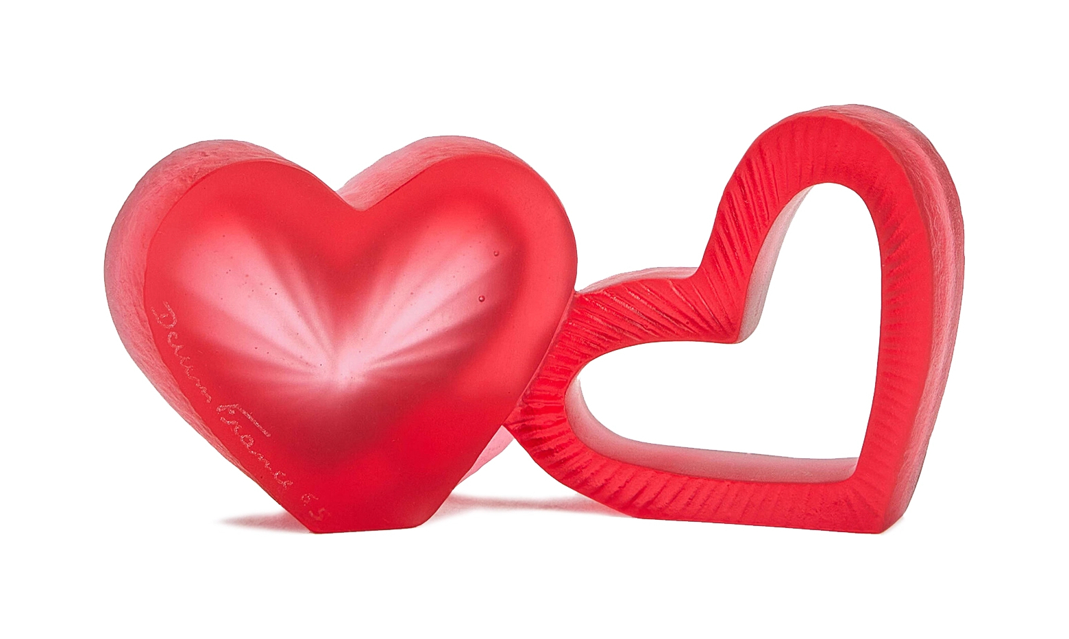 Скульптура VALENTINE HEART 12.3 см хрусталь красная Daum 05743