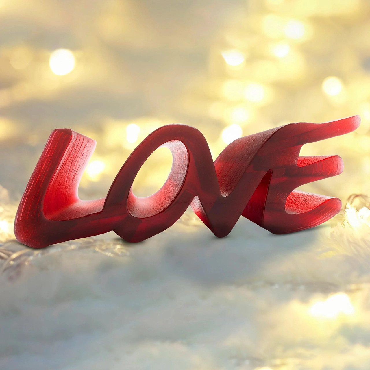 Скульптура TRUE LOVE 16.5 см хрусталь красная – 2