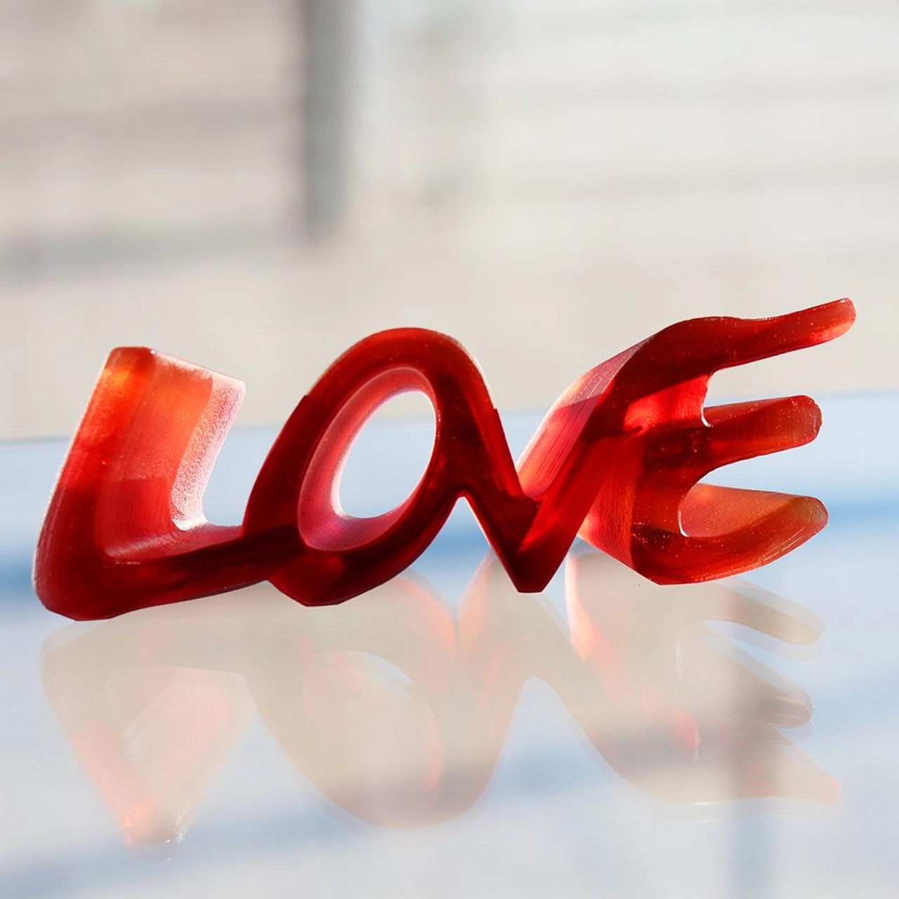 Скульптура TRUE LOVE 16.5 см хрусталь красная Daum 05594