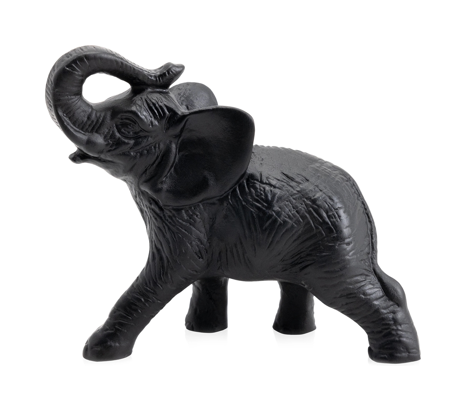 Скульптура ELEPHANT Слон 9.5 см хрусталь черный