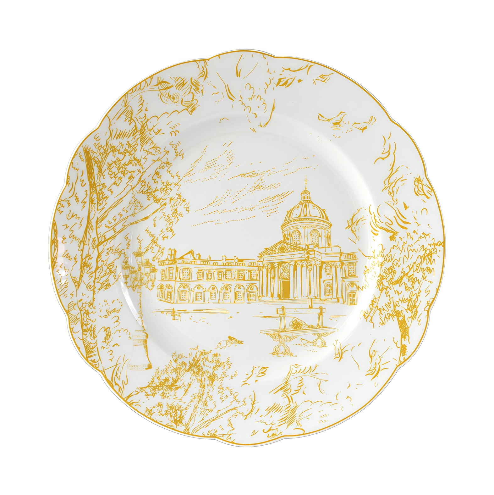 Набор тарелок обеденных TOUT PARIS 6 шт фарфор Bernardaud 1980/24226