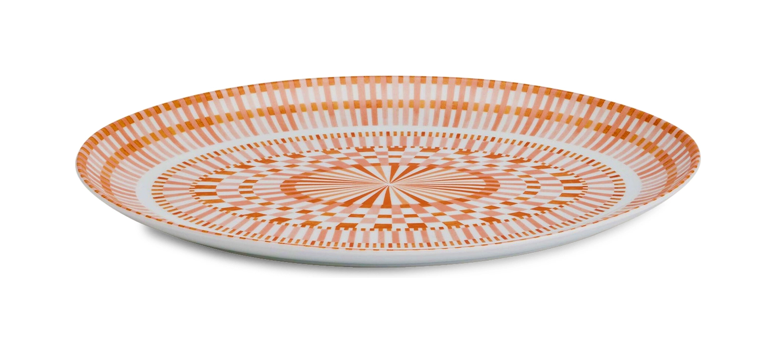 Блюдо овальное TERRA ROSA 33 см фарфор оранжевое Bernardaud 2086/109