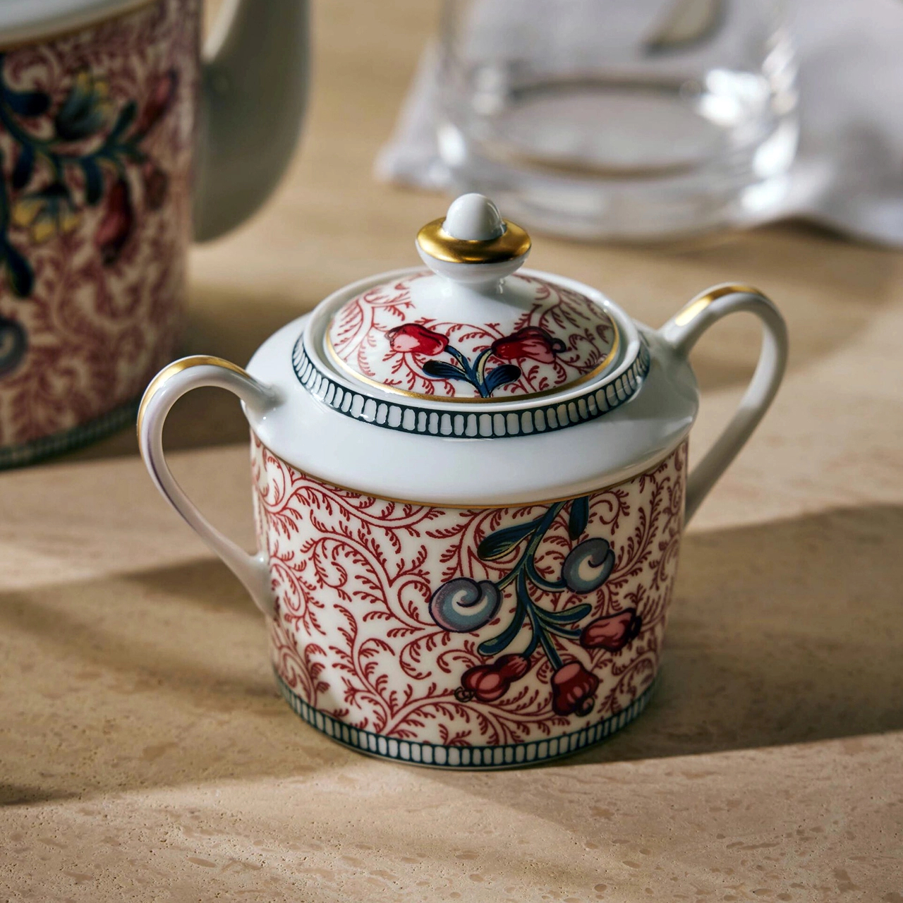 Сахарница BRAQUENIÉ 200 мл фарфор Bernardaud 2084/155