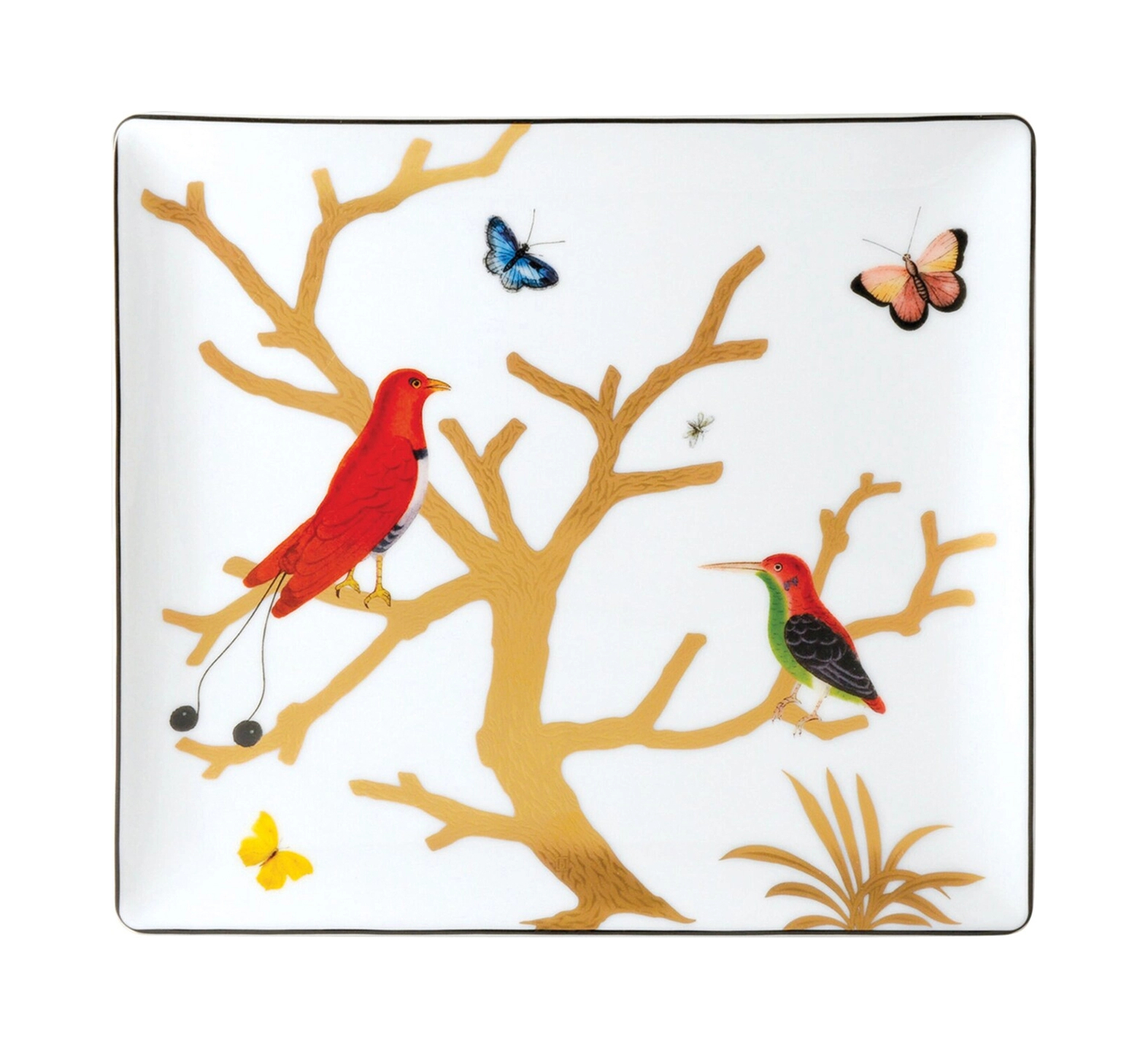 Мелочница Bernardaud AUX OISEAUX 22 см фарфор