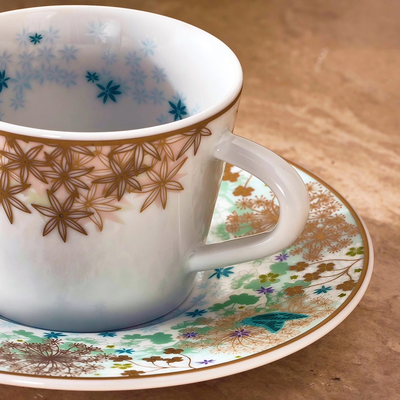 Чашка кофейная с блюдцем FEERIE 60 мл фарфор Bernardaud 1860/79