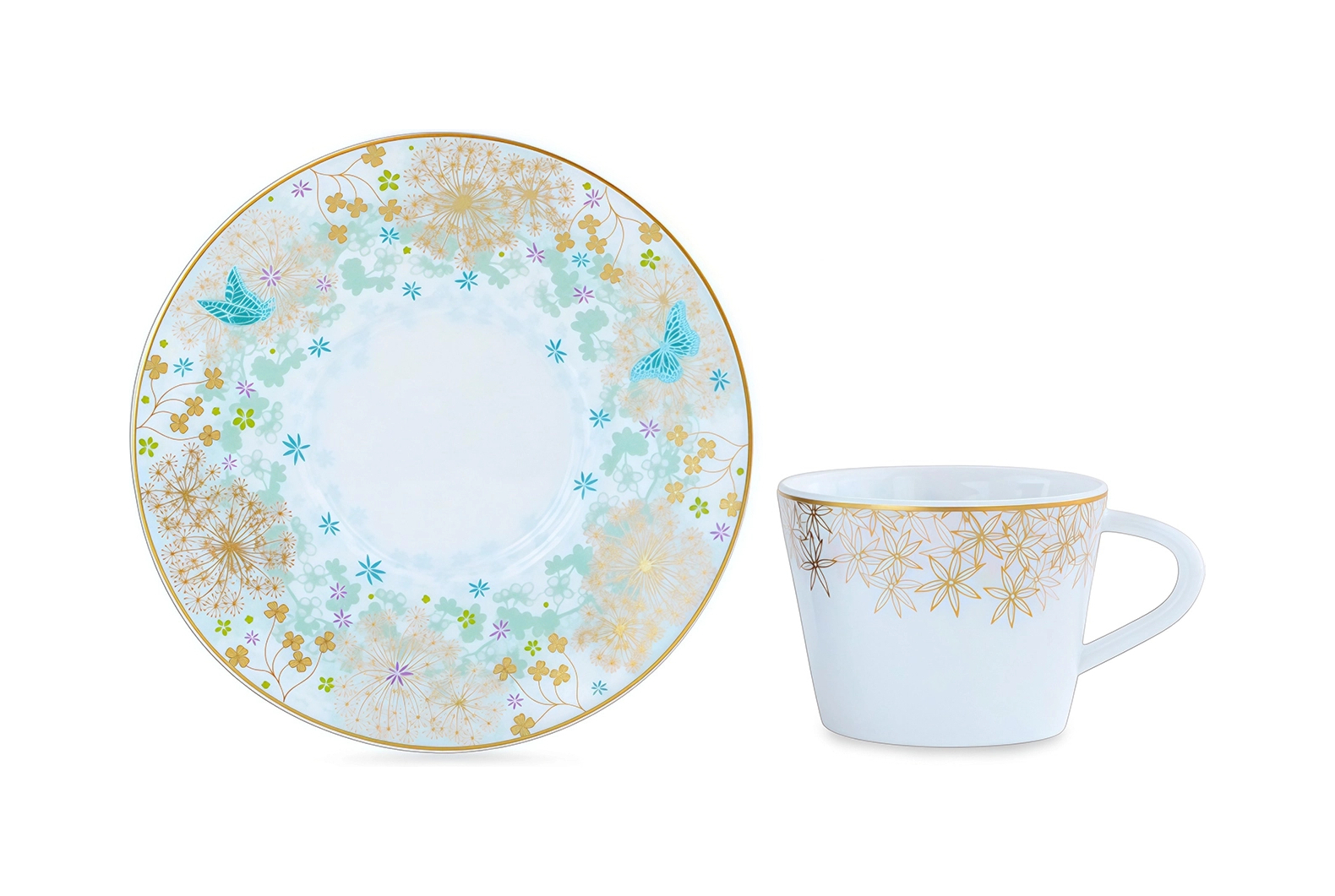 Чашка кофейная с блюдцем FEERIE 60 мл фарфор Bernardaud 1860/79