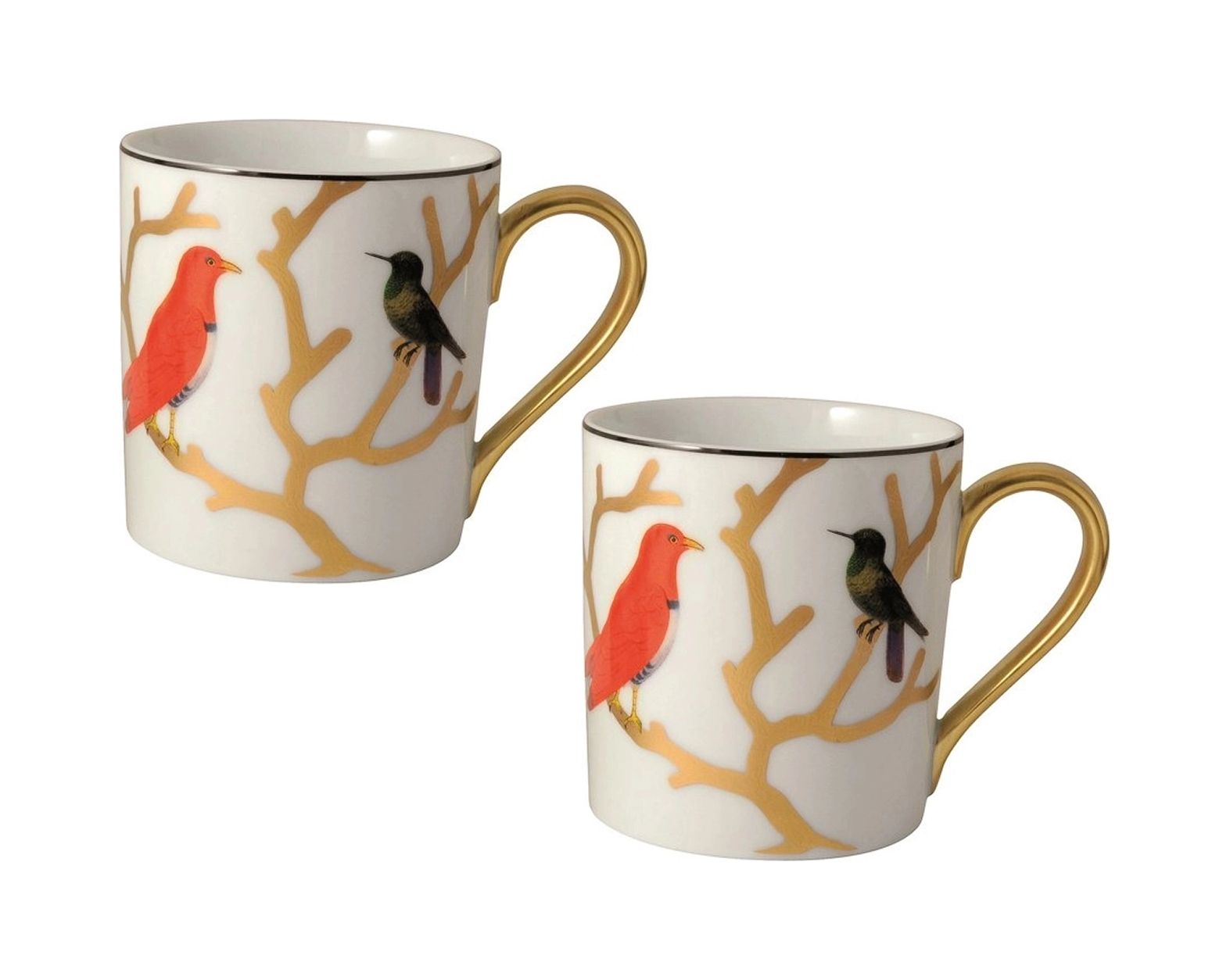 Набор из 2 кружек Bernardaud AUX OISEAUX 300 мл фарфор