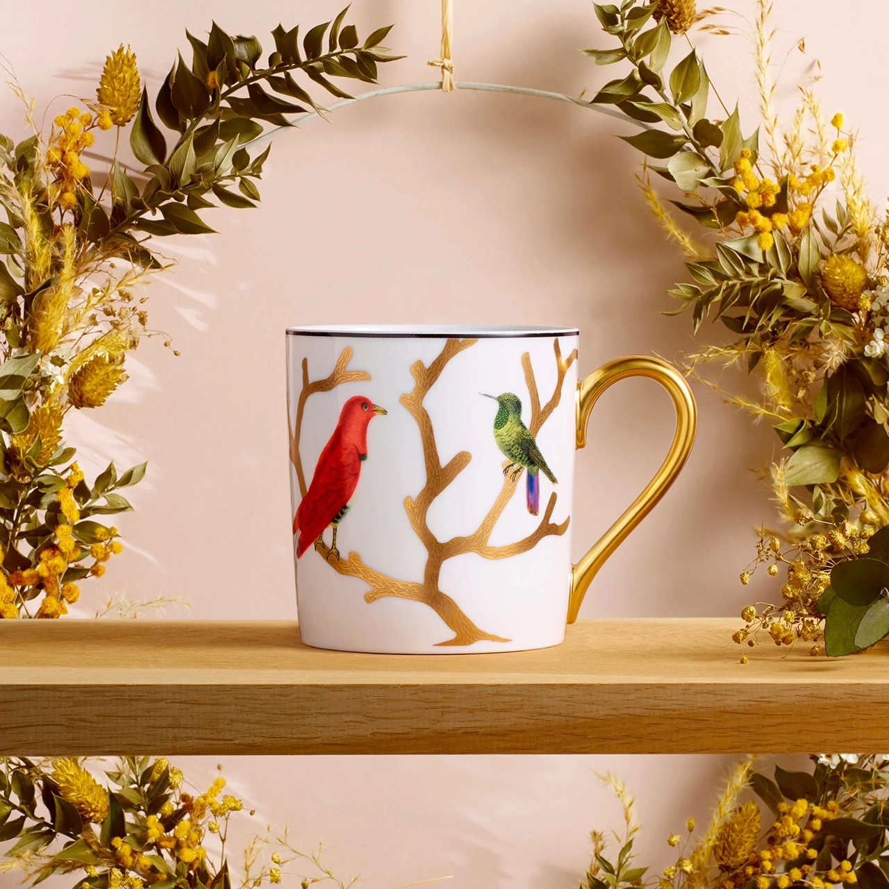 Набор из 2 кружек AUX OISEAUX 300 мл фарфор Bernardaud 2488/6953