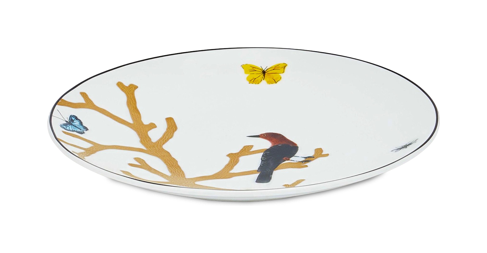 Тарелка для хлеба и масла AUX OISEAUX 16 см фарфор Bernardaud 2488/2553