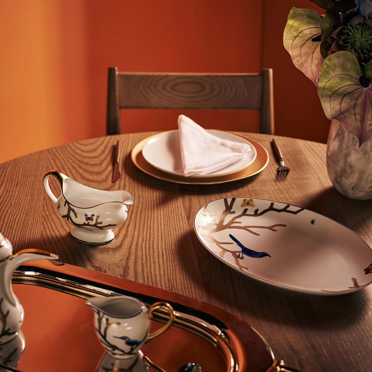 Молочник AUX OISEAUX 300 мл фарфор Bernardaud 2488/3094