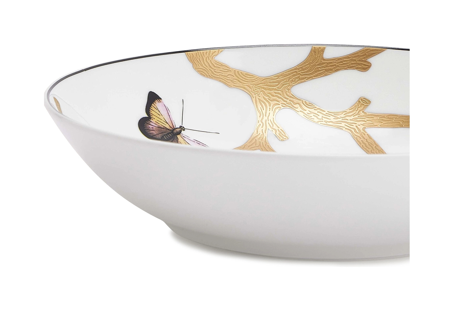 Тарелка суповая AUX OISEAUX 19 см фарфор Bernardaud 2488/26