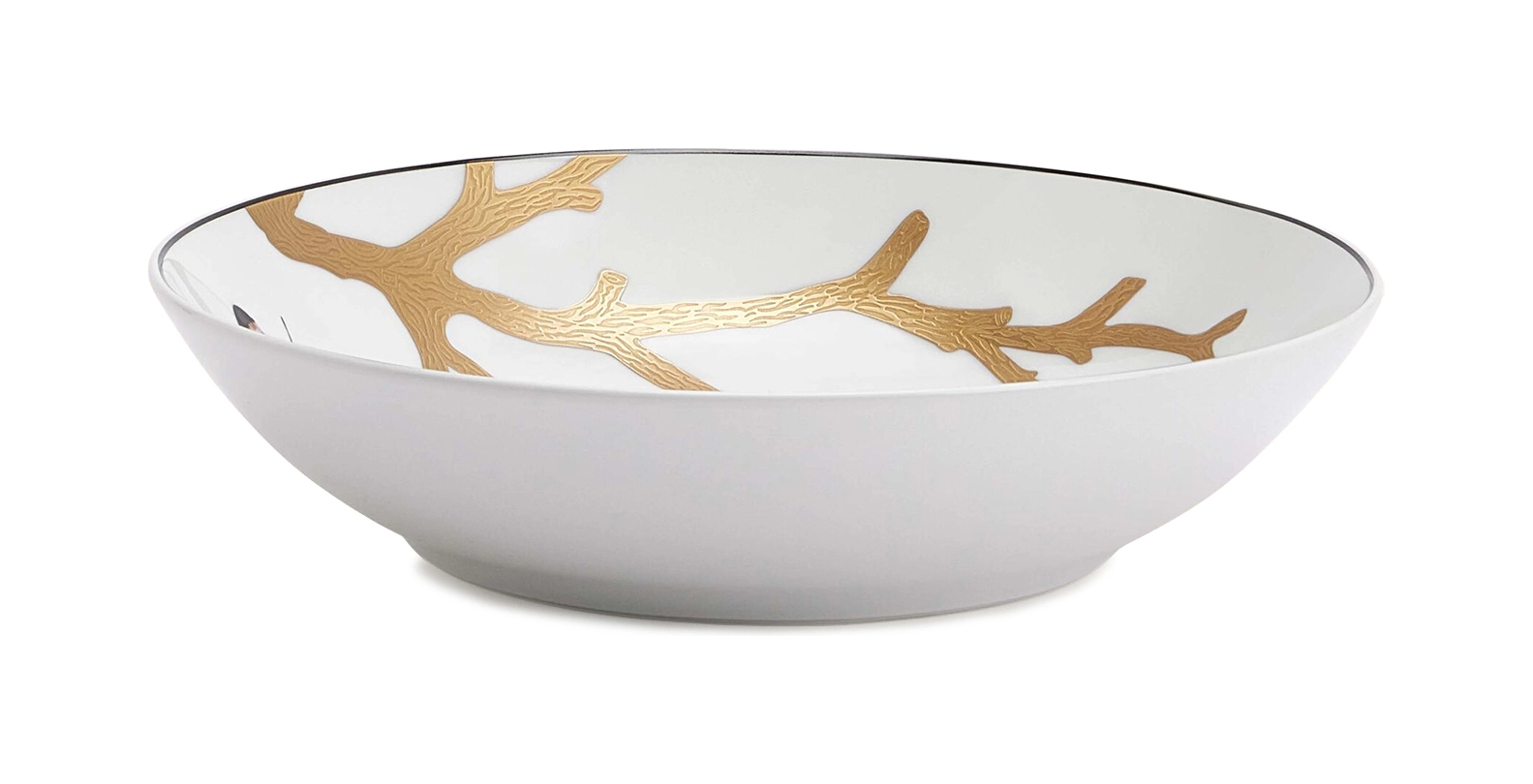 Тарелка суповая AUX OISEAUX 19 см фарфор Bernardaud 2488/26