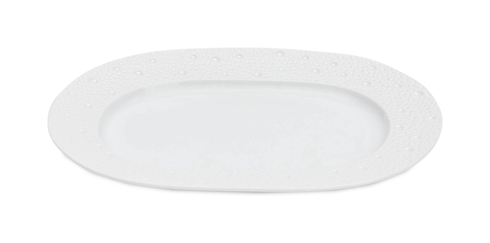 Блюдо овальное ECUME 21 см фарфор белое Bernardaud 0733/125