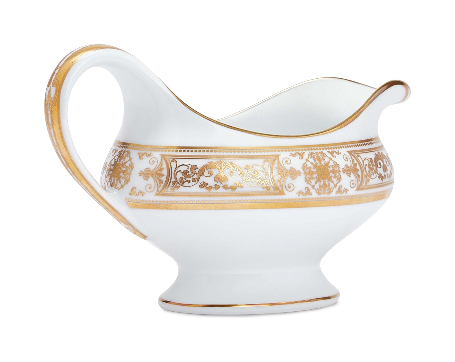 Соусник AUX ROIS OR 250 мл фарфор белый золото Bernardaud 1847/133