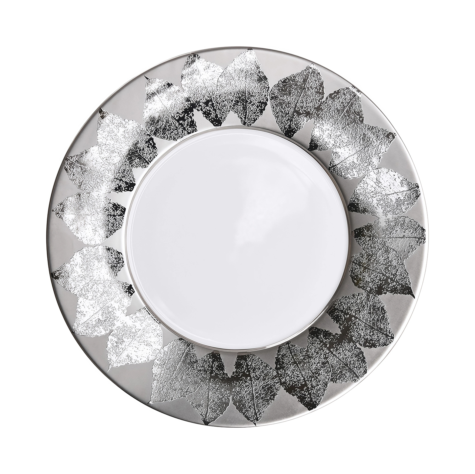 Тарелка салатная Bernardaud SILVA 21 см фарфор платина