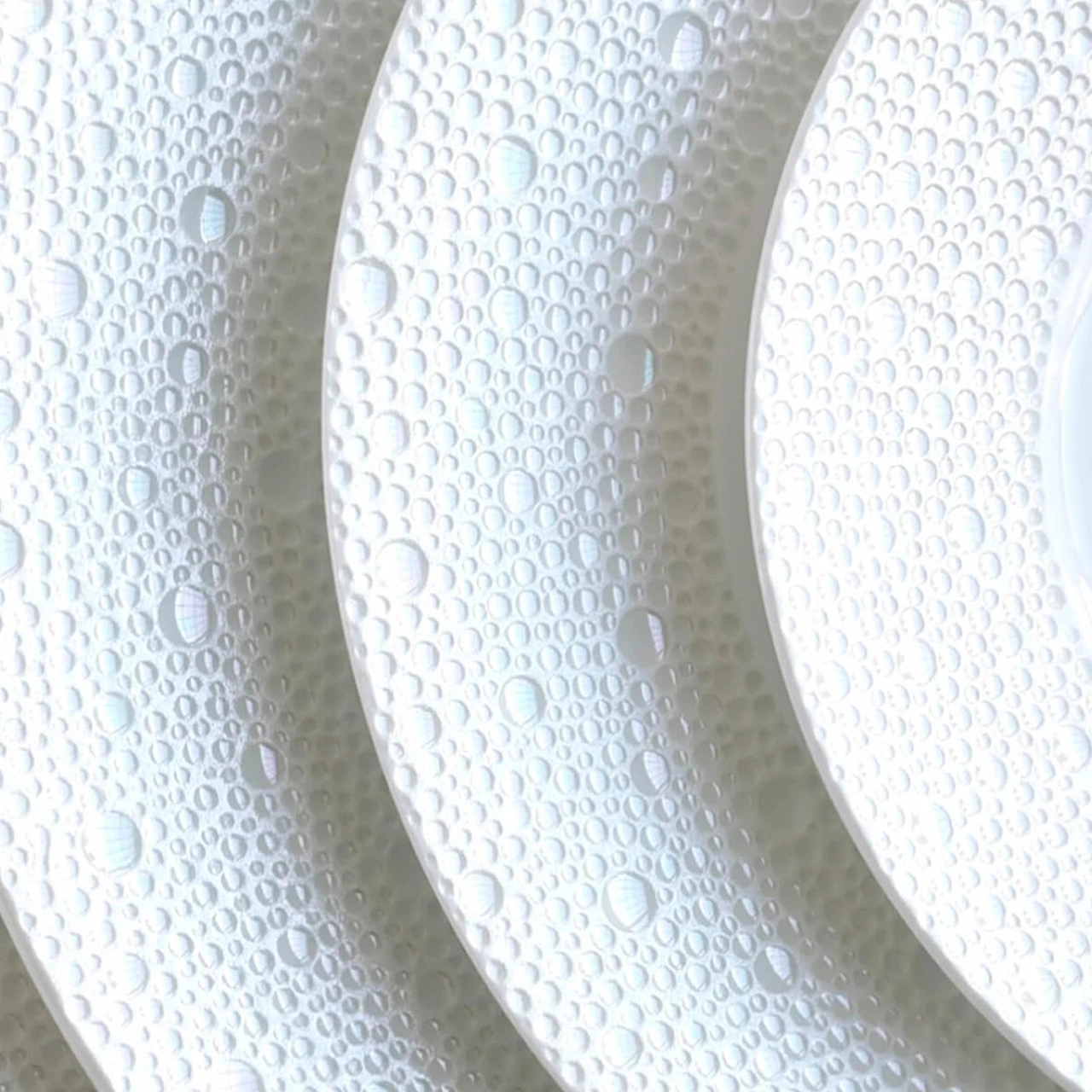 Чайная чашка с блюдцем ECUME PERLE 170 мл фарфор перламутр Bernardaud 1975/20454