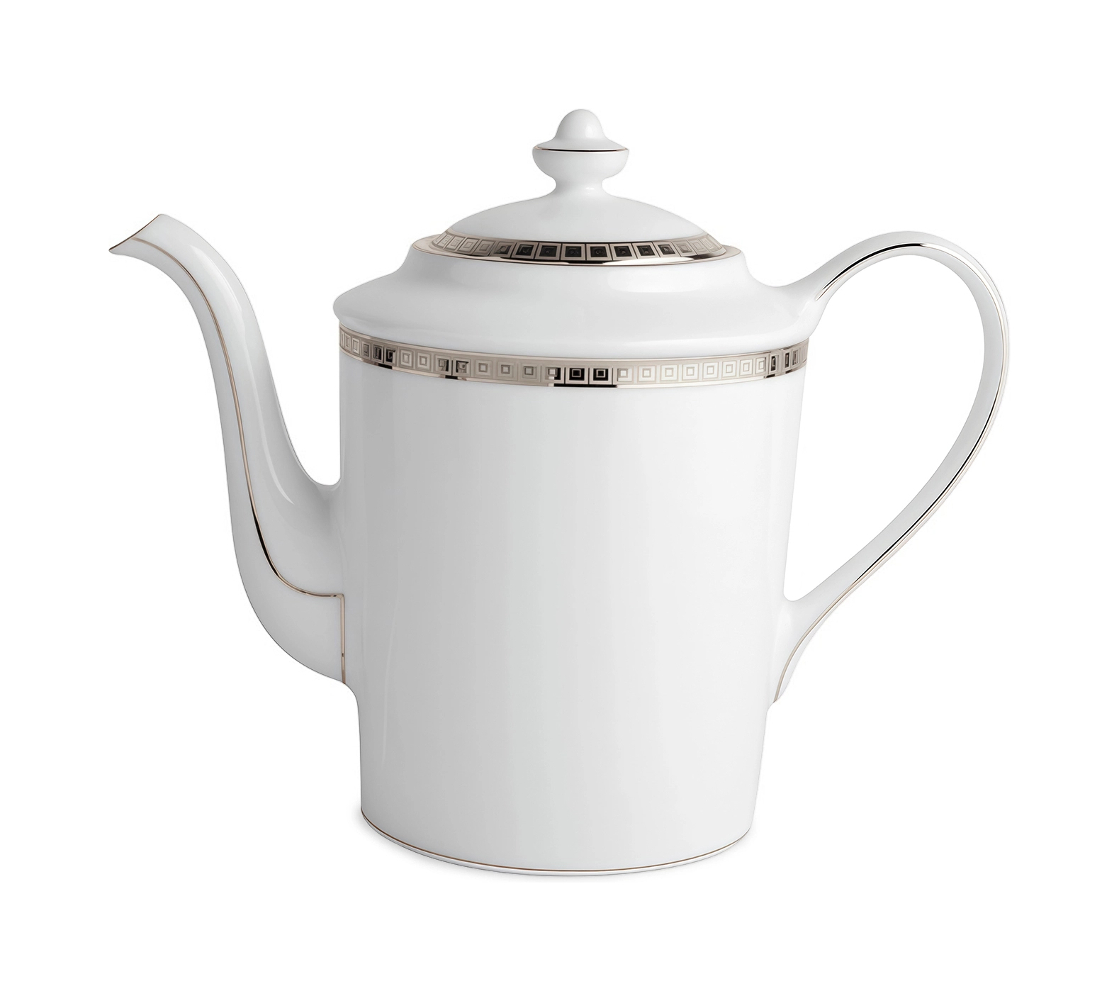 Кофейник Bernardaud ATHENA PLATINE 1 л фарфор платина
