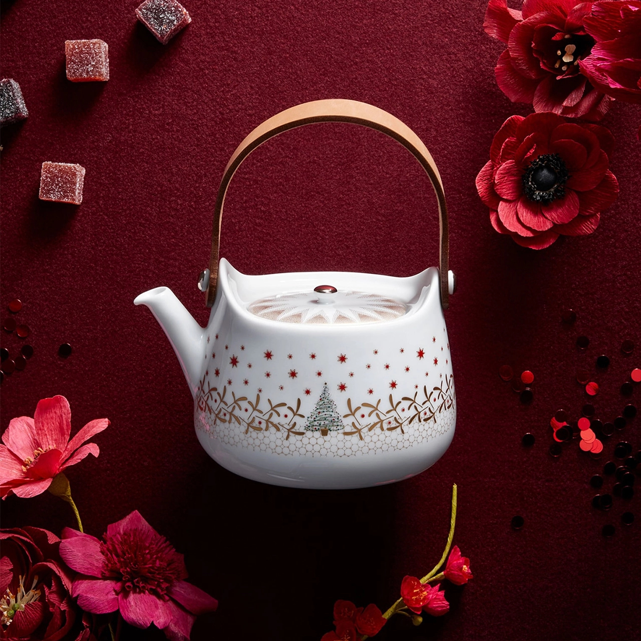 Чайник NOEL CABAS 900 мл фарфор Bernardaud 1916/22163
