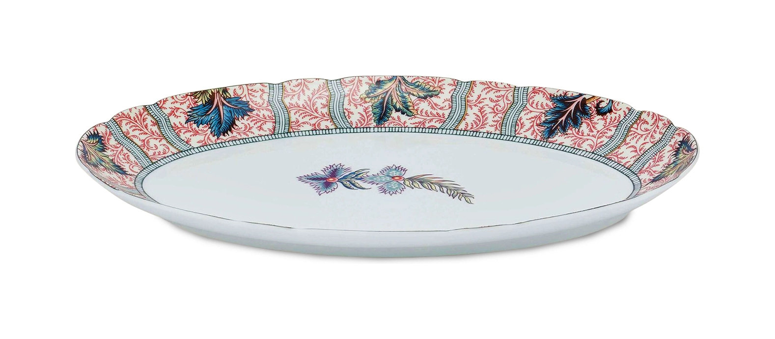 Блюдо овальное BRAQUENIÉ 33 см фарфор Bernardaud 2084/109