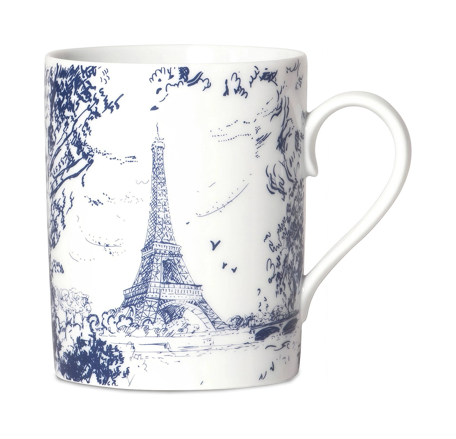 Кружка Bernardaud TOUT PARIS BLEU NUIT 300 мл фарфор синяя