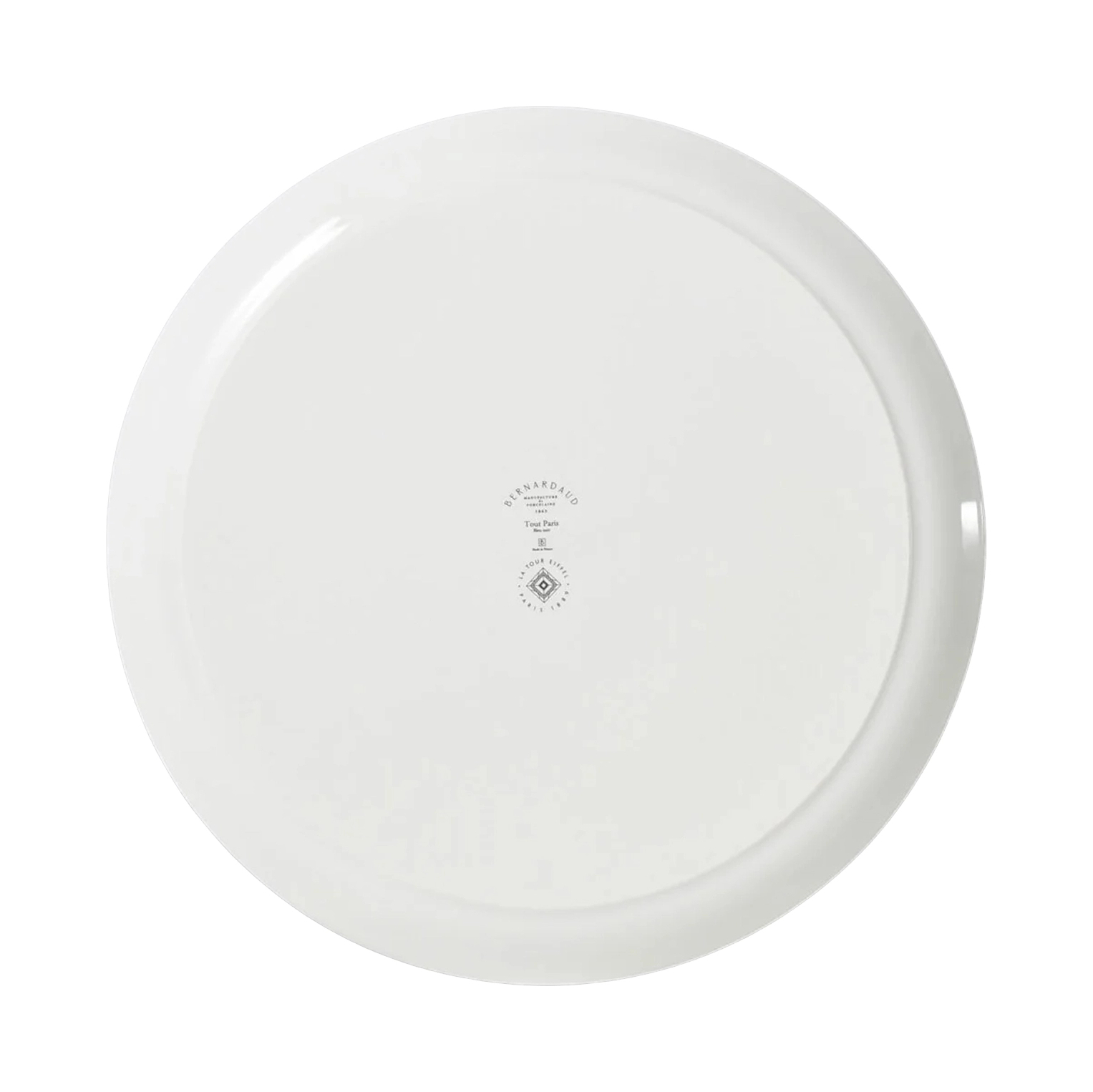 Блюдо для торта круглое TOUT PARIS BLEU NUIT 32 см фарфор синее Bernardaud I225/21267