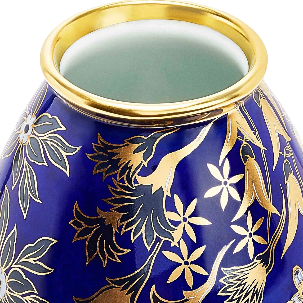 Ваза для цветов ANNABELLE 38 см фарфор синяя Bernardaud 2575/2010