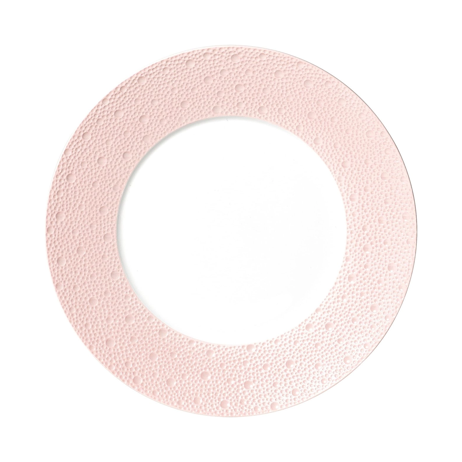 Тарелка обеденная Bernardaud ECUME ROSE 26 см фарфор розовая
