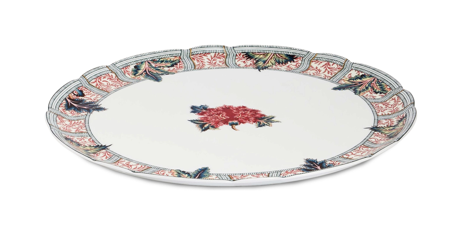 Блюдо для торта круглое BRAQUENIÉ 32 см фарфор Bernardaud 2084/121