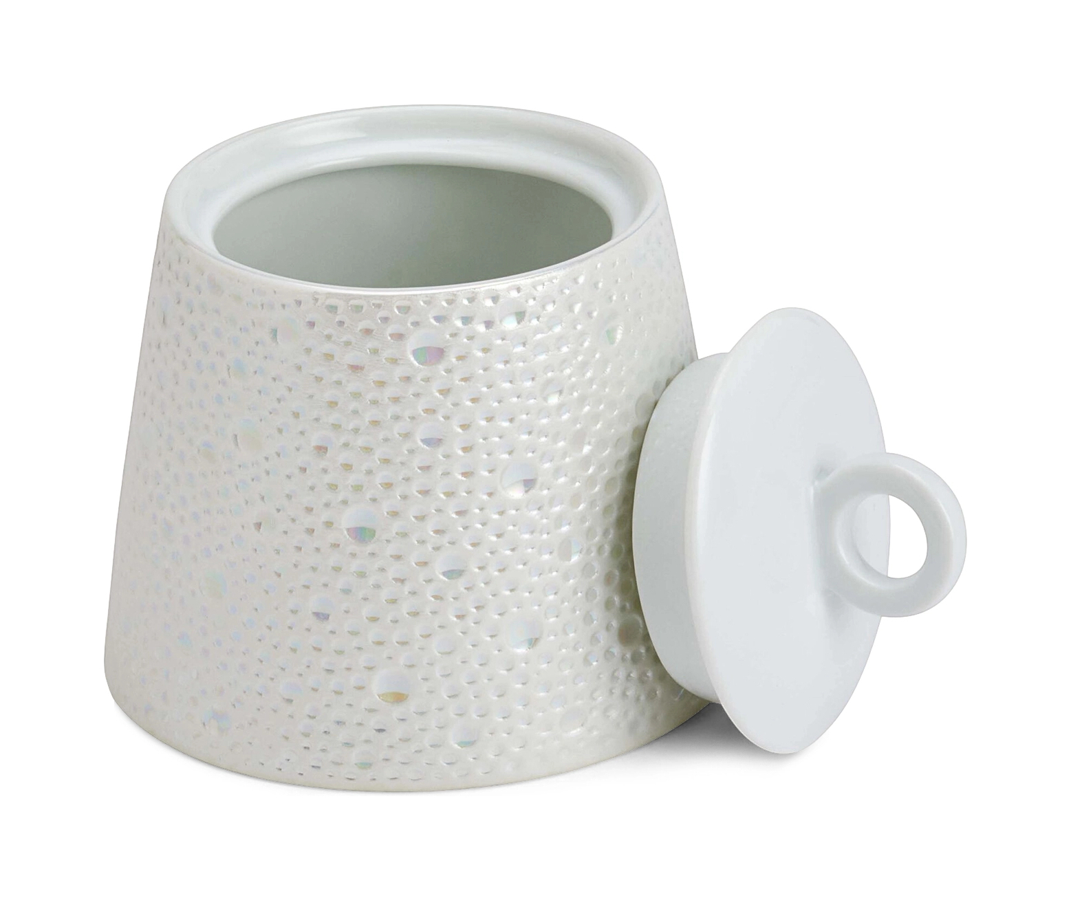 Сахарница ECUME PERLE 250 мл фарфор перламутр Bernardaud 1975/20520
