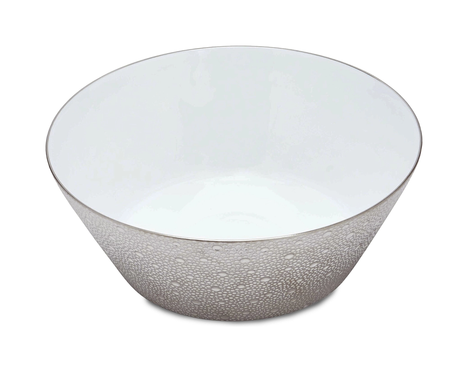 Салатник ECUME PLATINE 24 см фарфор платина Bernardaud 0738/20516