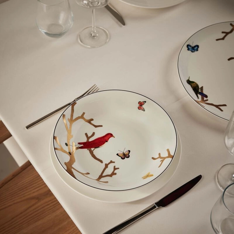 Блюдо круглое глубокое AUX OISEAUX 24.5 см фарфор – 2