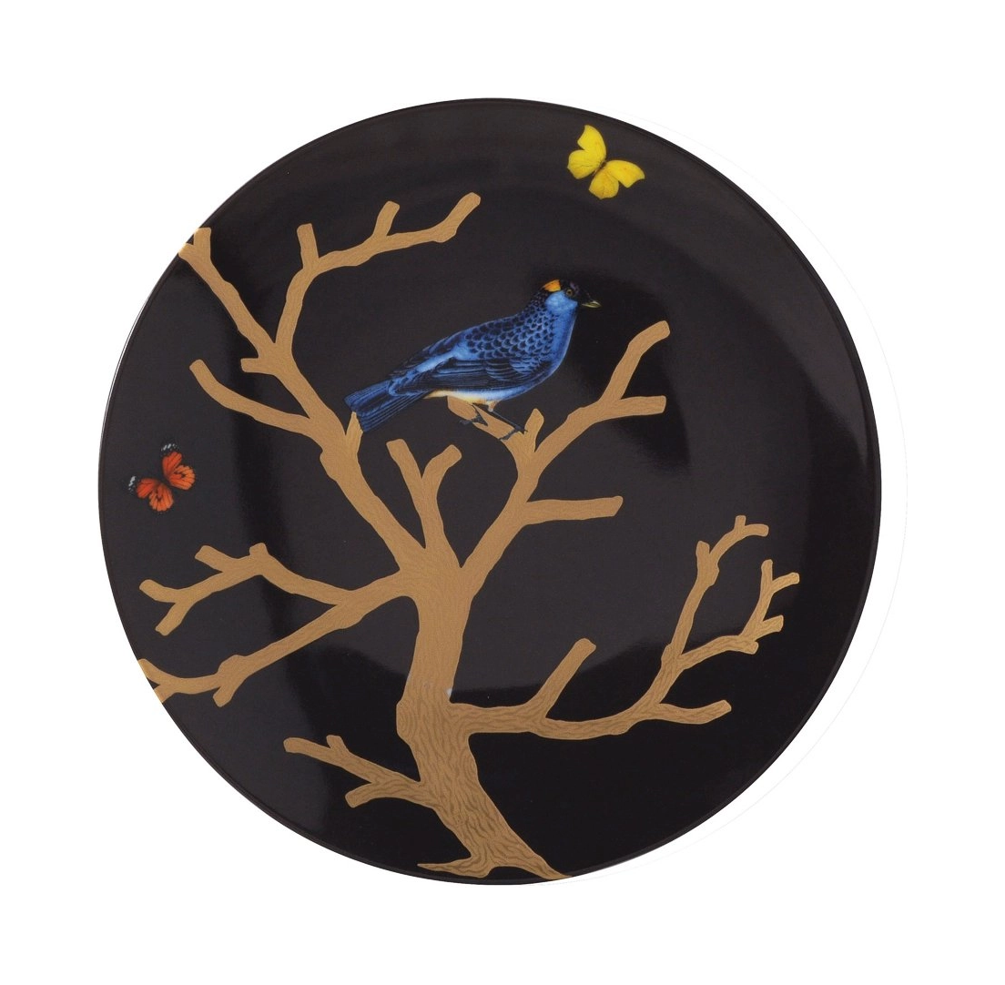 Набор салатных тарелок AUX OISEAUX 4 шт фарфор Bernardaud 0269/2551-4