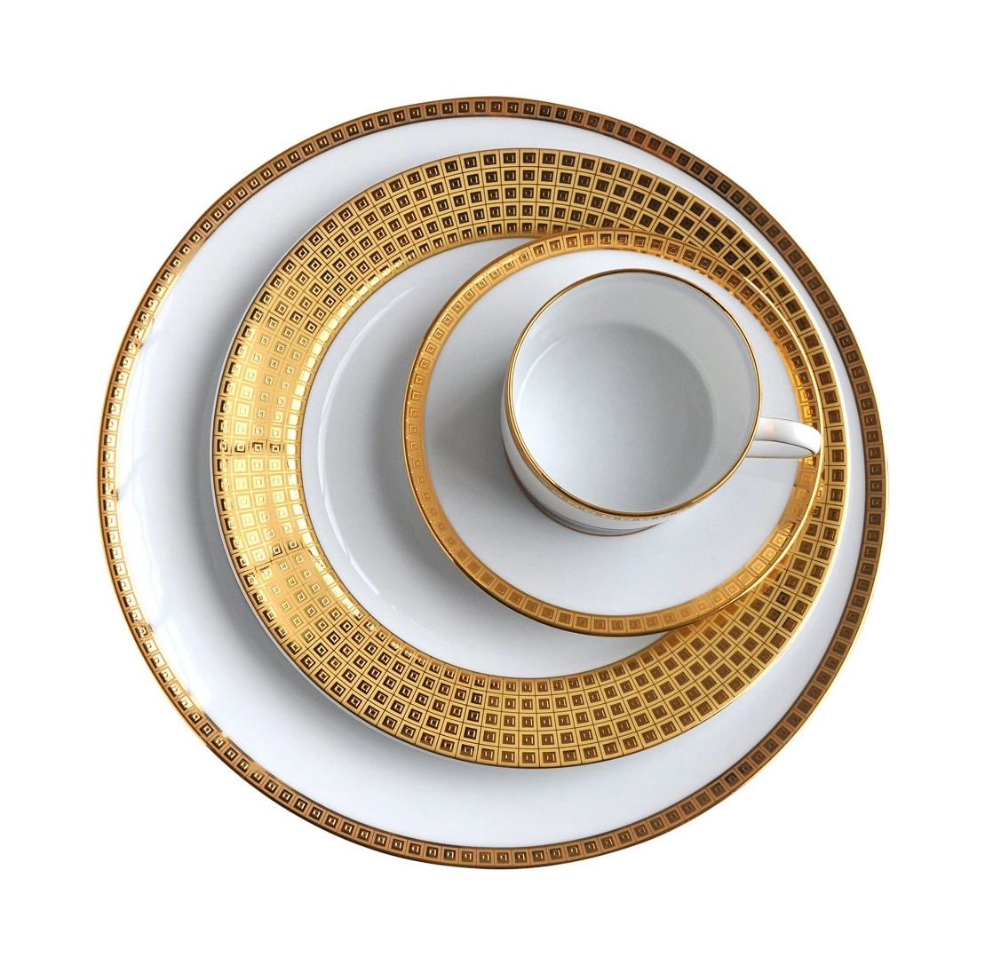 Тарелка обеденная ATHENA GOLD 26 см фарфор золото Bernardaud 0467/13
