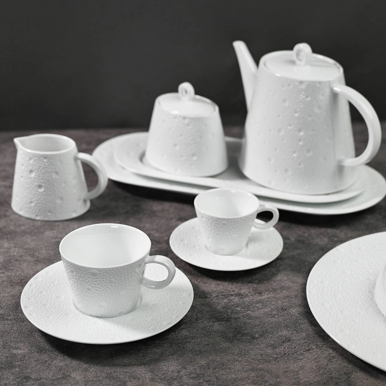 Молочник ECUME PERLE 250 мл фарфор перламутр Bernardaud 1975/20523